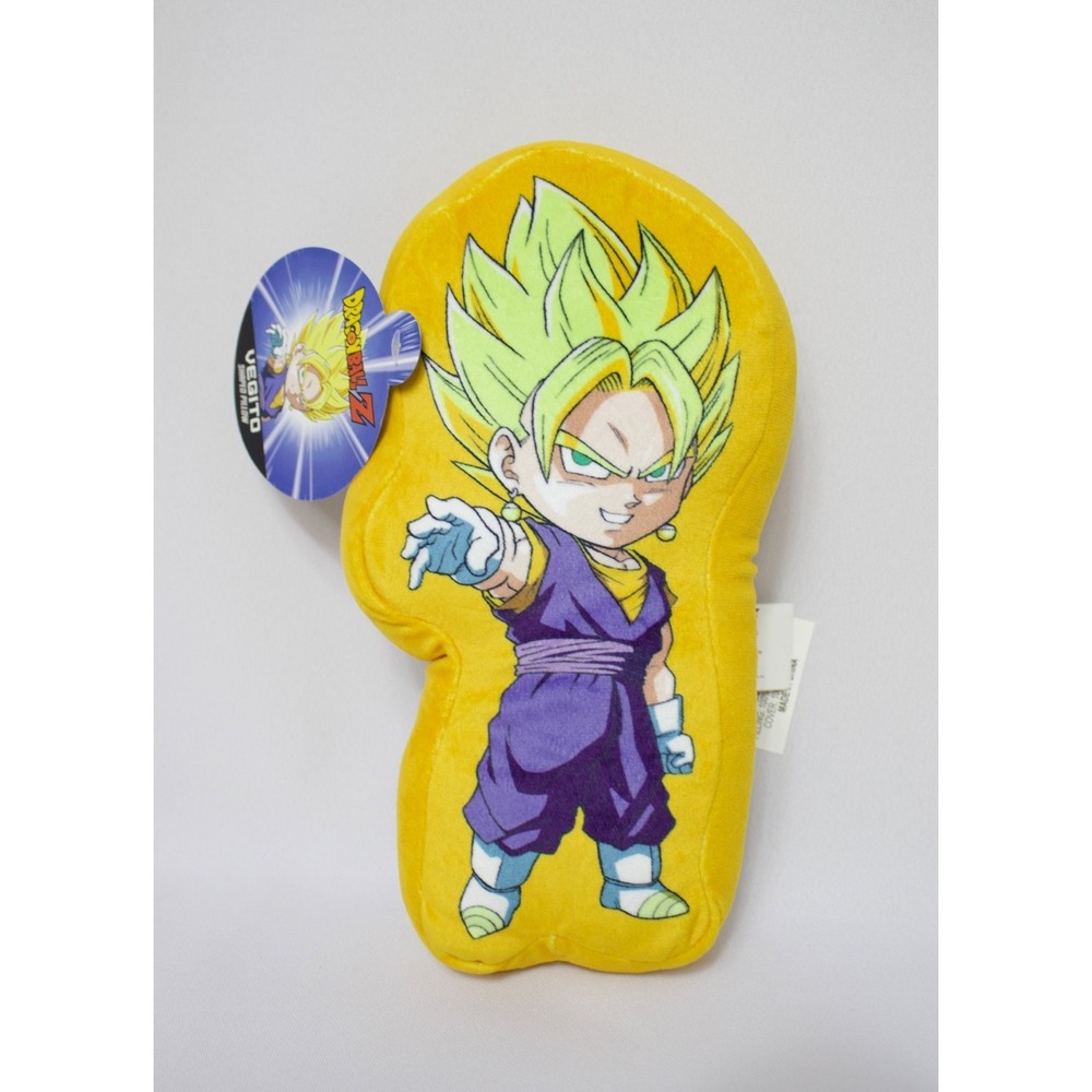 Dragon Ball Z Vegito Shaped Plush Pillow‎ Anime Collectible NEW